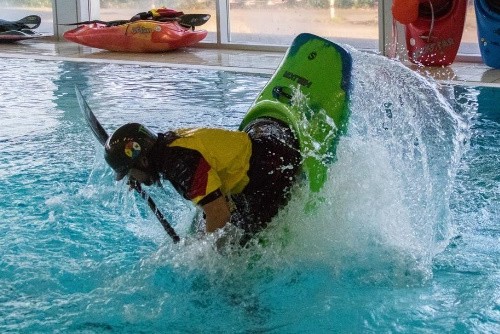 kajak flachwasser freestyle